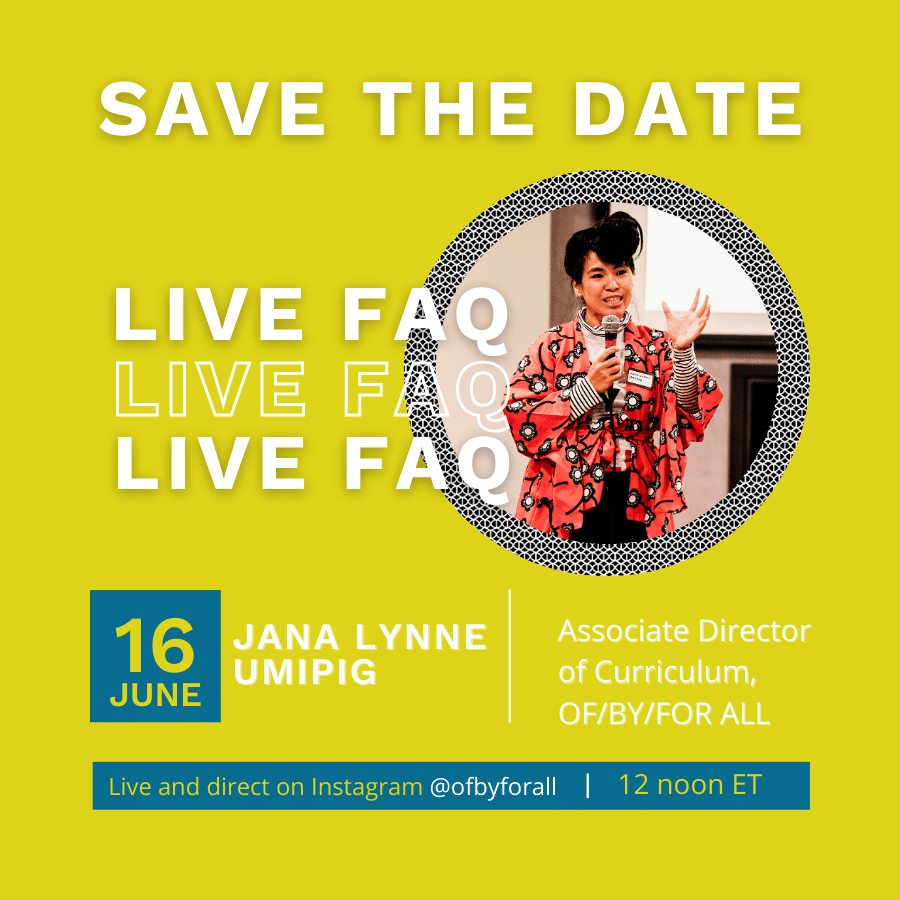 Live Q&A on Instagram: The Change Network Curriculum