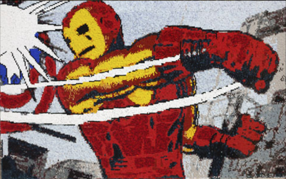 IRON MAN STRIKES Acquired by Mark Standish to the Stan Lee Foundation www.stanleefoundation.org