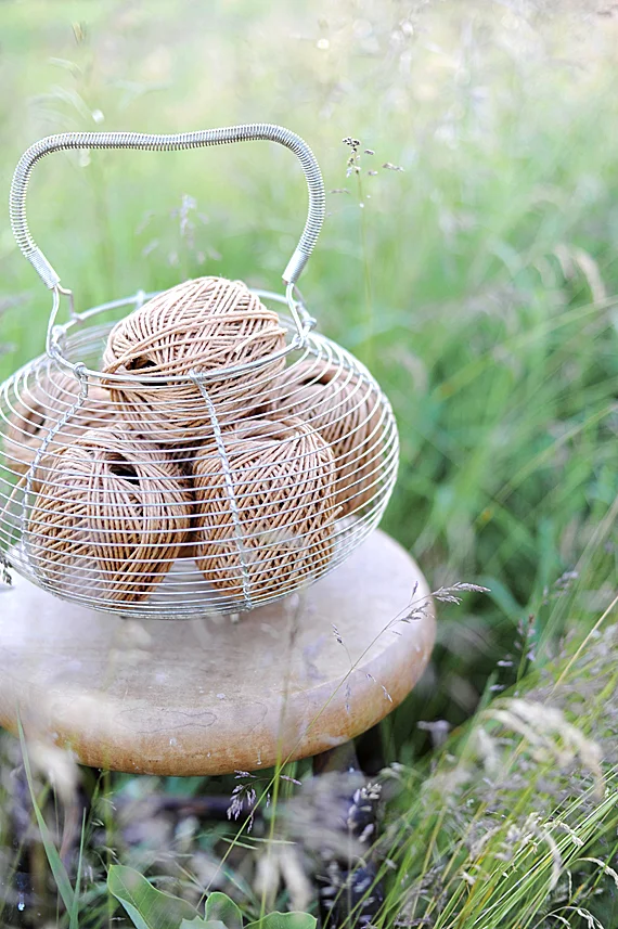 French Wire Egg Basket | Large