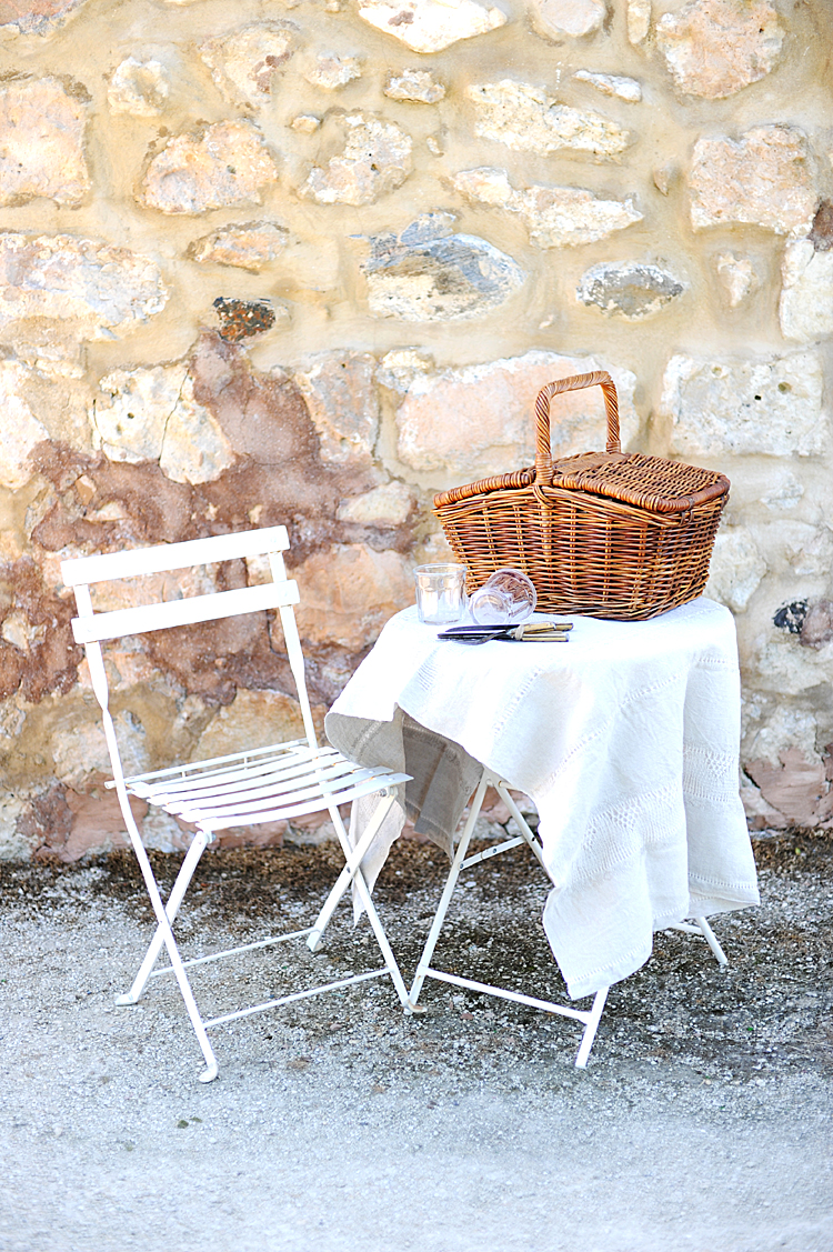 Haven Antiques Antique Vintage French Country Wicker Picnic Basket