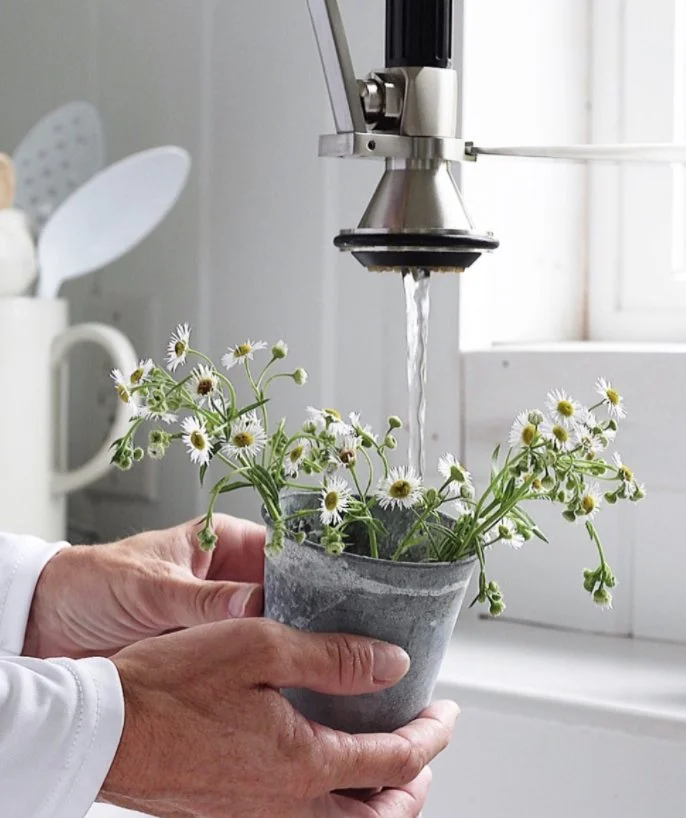 Haven Antiques Vintage French Galvanized Zinc Sap Pots Planter