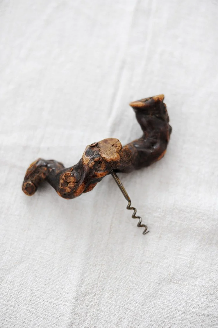 Vintage French Grapevine Corkscrew