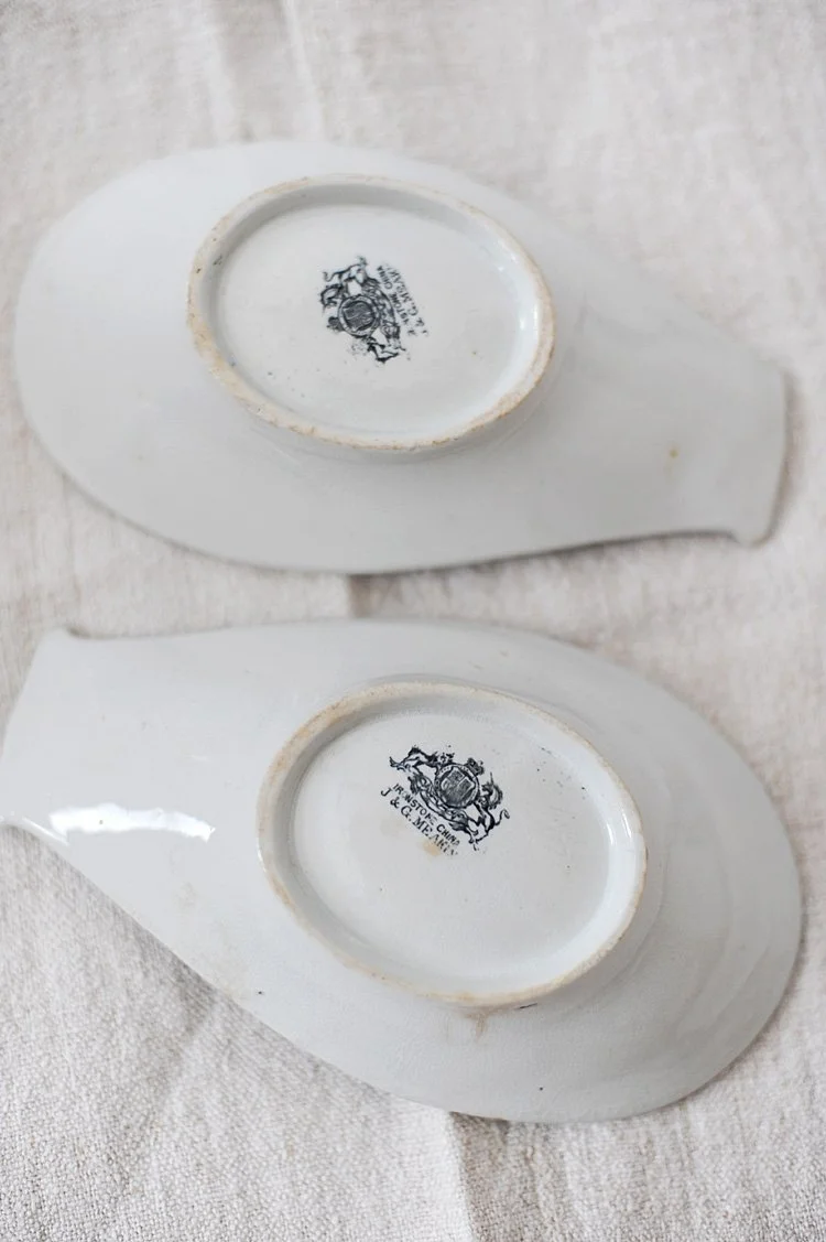 Antique English Ironstone Vegetable Dishes