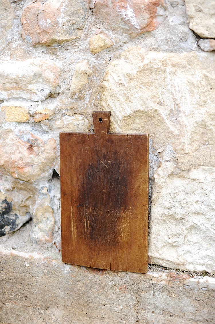 Haven Antiques Antique French Wood Cutting Bread Board