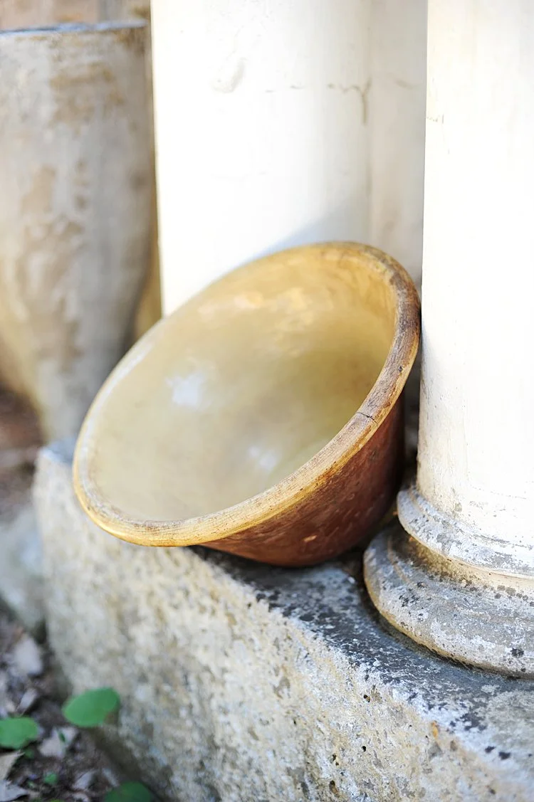 Antique French Pancheon Dough Bowl Tian haven antiques sheboygan wisconsin