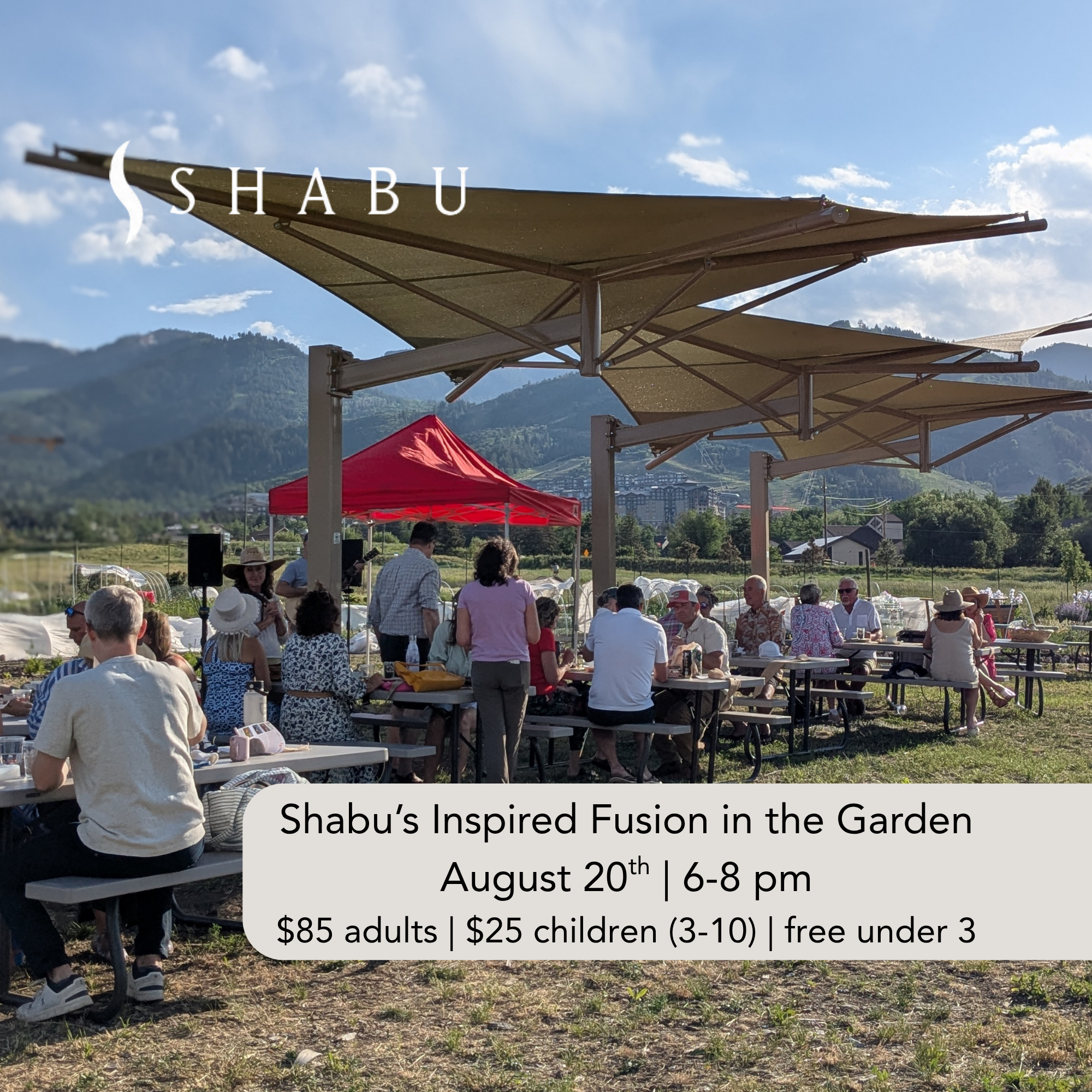 Inspired Shabu Fusion in the Garden