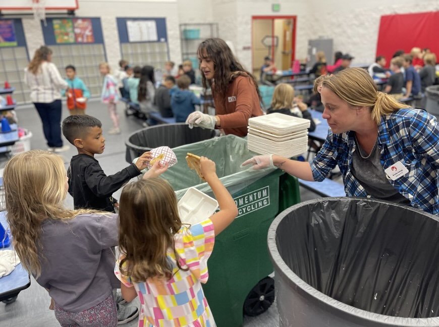 It&rsquo;s Stop Food Waste Day! In partnership with Park City Schools and Momentum Recycling, we have diverted over 100,000 pounds of food waste from the landfill in the last two years. It gets converted to renewable energy through large-scale compos