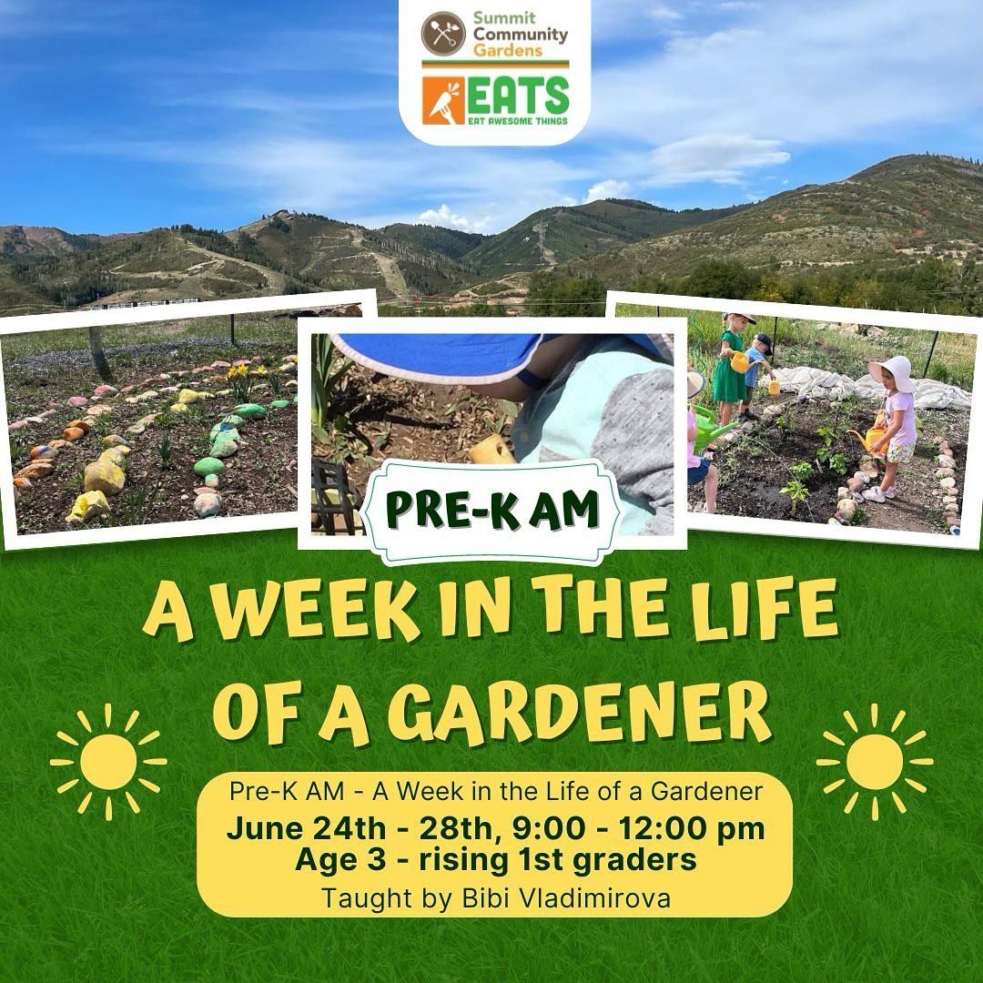A Week in the Life of the Gardener provides campers with hands-on opportunities to have fun in the food system, with art, cooking, gardening and more. The highlight is our field trip to Copper Moose farm. Sign up through our website via the link in o