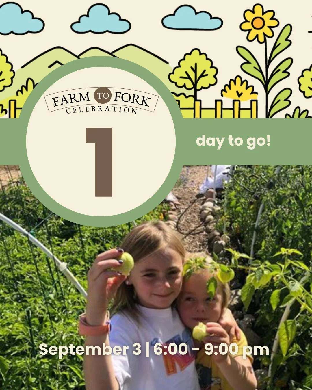 Sold out! Thanks to all of our supporters our annual fundraising event, Farm to Fork, is sold out for the second year in a row. We can't wait to see you on the Terrace at Pendry Park City tomorrow evening!. Live music from @hanakamler , delicious @pe