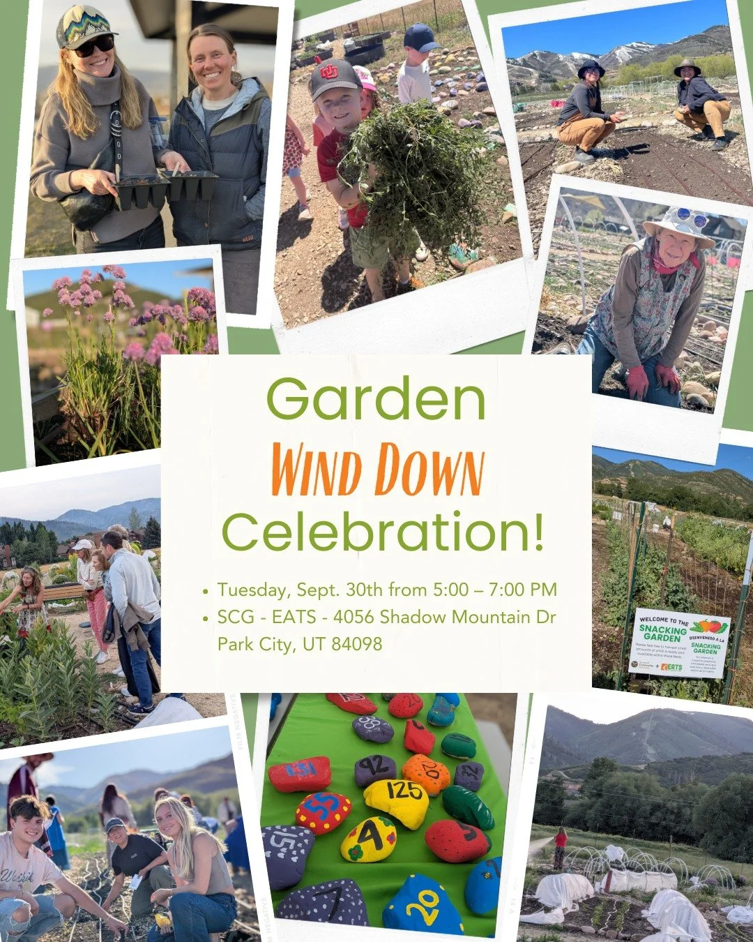 The leaves are changing, our crops need covering, and daylight is fading. With autumn's arrival comes the Garden's winter preparation. Join us on Tuesday for an open-house style gathering at Summit Community Gardens to celebrate the winding down of t