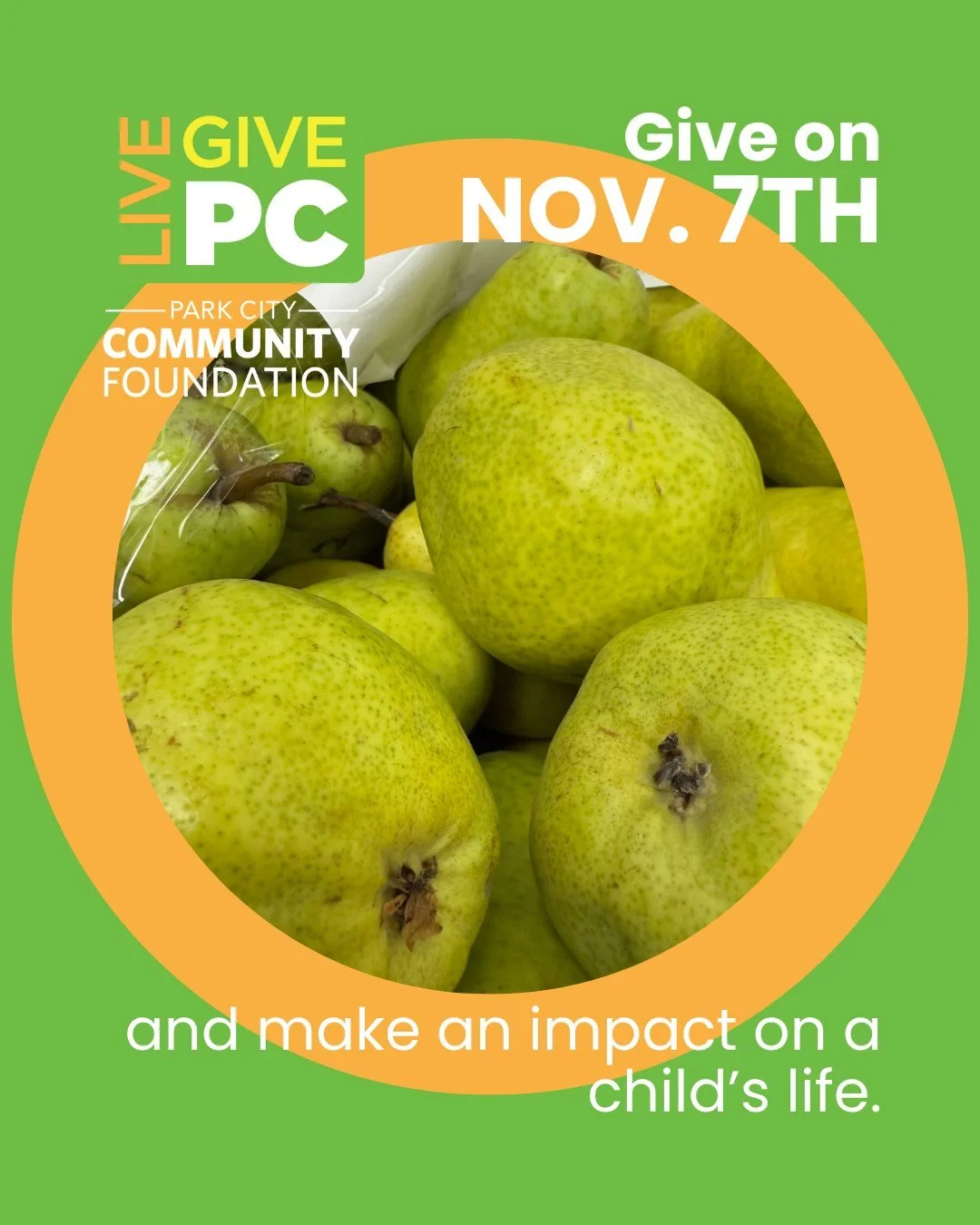 🍐 Park City students who need access to healthy snacks enjoyed 5,200 pounds of fresh fruit last year with our Fruit to Schools program. That's enough to fill 130 grocery carts! That's enough to make an impact. 

Your donation helps us share even mor