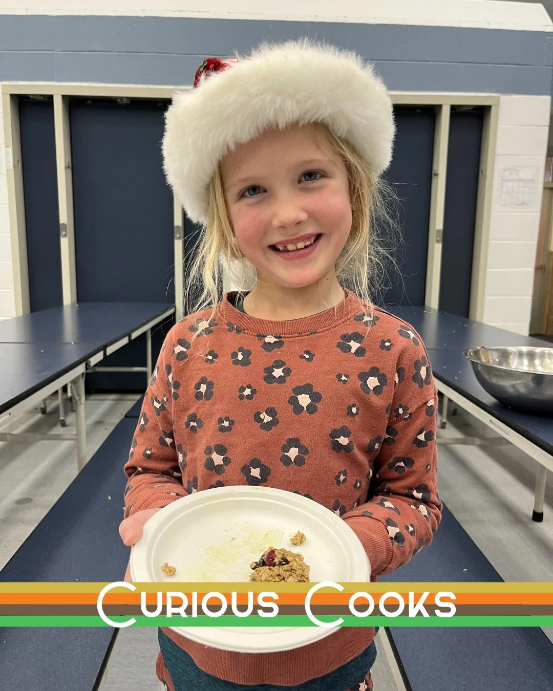 After a lovely holiday break, we're excited to get back into the classrooms with our Curious Cooks and program volunteers! Teaching scores of elementary schoolers about food and cooking is so much easier, thanks to you! We deeply appreciate Liz, Kara
