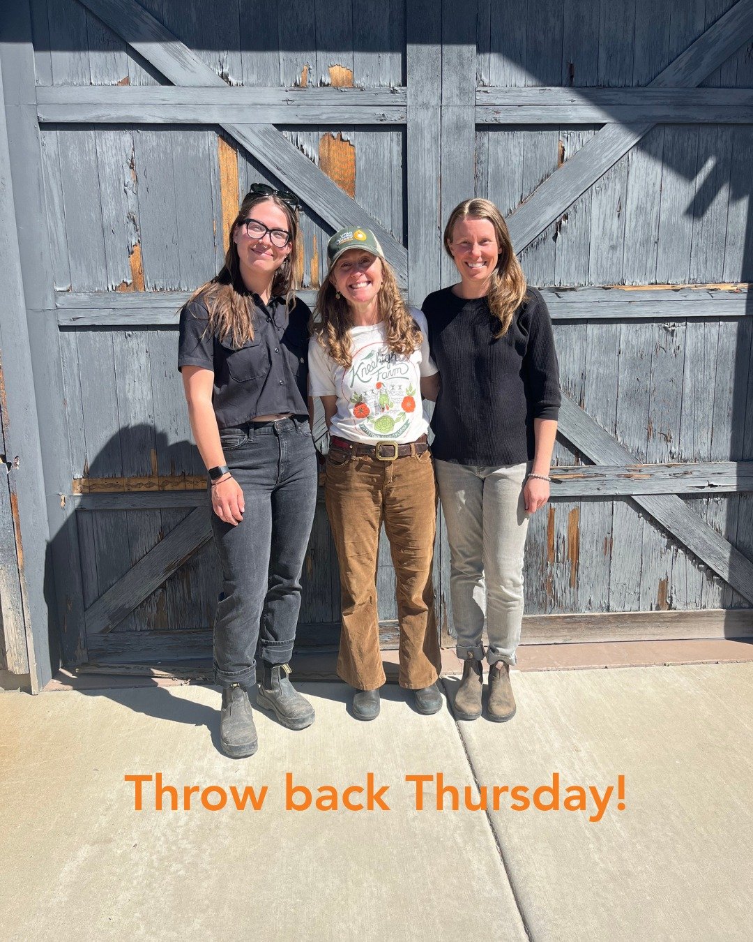 🌼Celebrating two incredible women farmers! 👏
It's been just over a year since Garden Consultant Andrea Morgan of @moonshadow_farm_utah passed the torch to Jess Colette! As Garden Director, Jess has upped our soil health game, been an incredible par