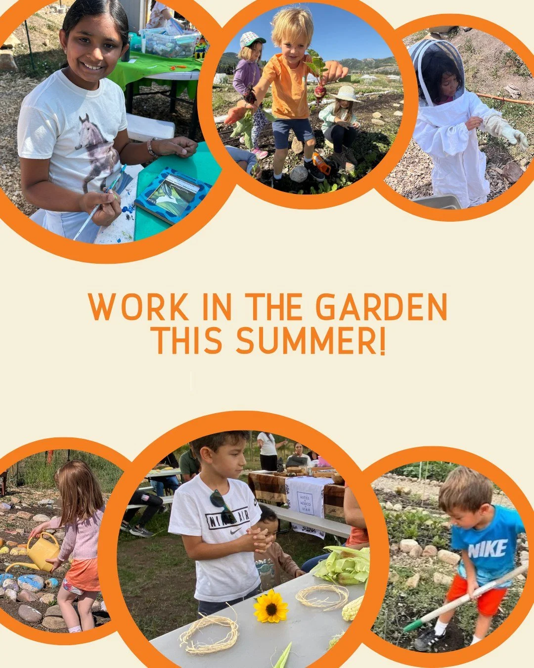 ☀️🌸If you&rsquo;re hoping to get outside and enjoy some sunshine this summer, join us in the Garden. We&rsquo;re hiring for a Summer Garden Educator and Summer Garden Camp Counselors to assist with nine weeks of Garden Camp &ndash; our fun seed-to-s