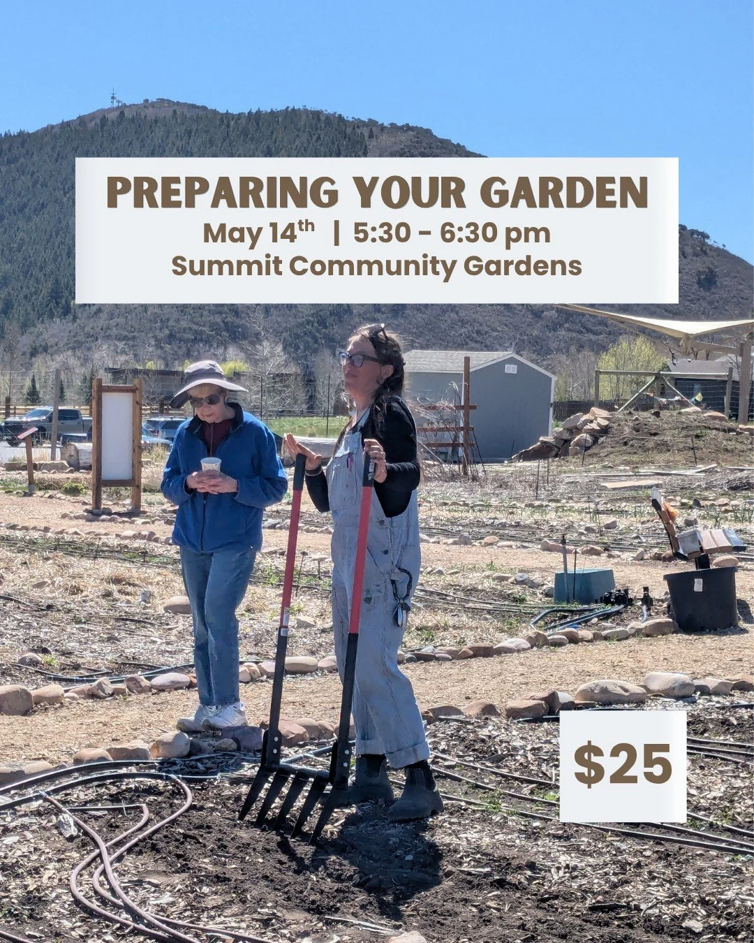 🥕Growing your garden begins with preparing your garden.
Join us in the Garden as we share best practices on how to prepare garden beds. Learn about compost and soil fertility. See how broadforks loosen soil to get it ready for planting. Plus, we&rsq