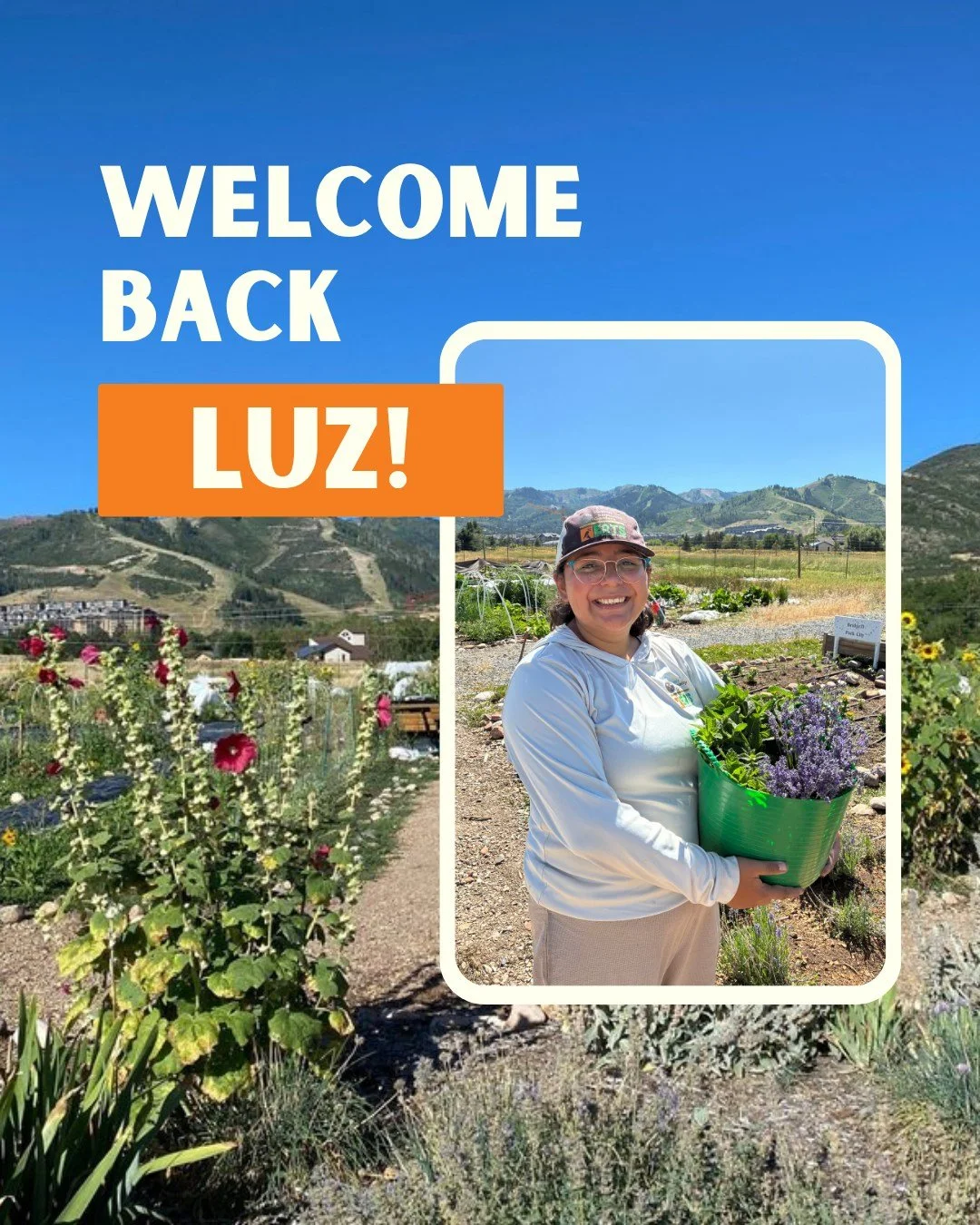 Summit Community Gardens - EATS is so excited to welcome Luz back to the Garden Team for another season! Luz has just completed her degree in Environmental Studies with an emphasis in Food Systems &amp; Community Resilience at the University of Utah,