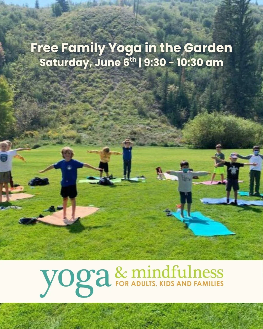 🧘 Unwind after school ends and bring the entire family to the Garden for this perfect outdoor summer activity. Randi Jo&rsquo;s Family Yoga is designed for all bodies, ages, and skill levels. We'll practice yoga poses and mindfulness techniques plus