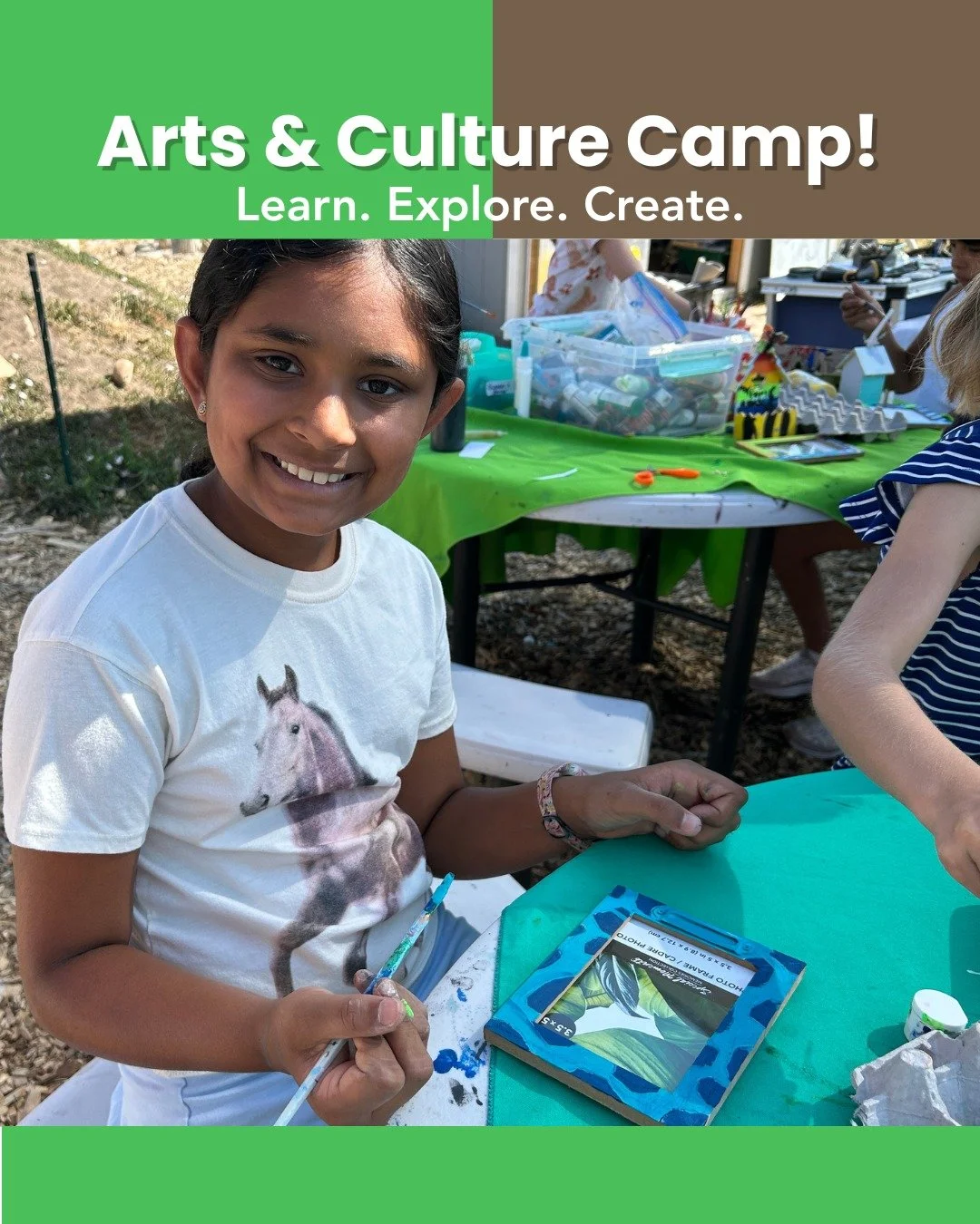 🌼 From local heritage to global traditions, our Arts &amp; Culture Camp connects kids to the world around them! Campers will explore cultural history through arts, storytelling, and traditional foods. Secure your child's spot in our Arts &amp; Cultu