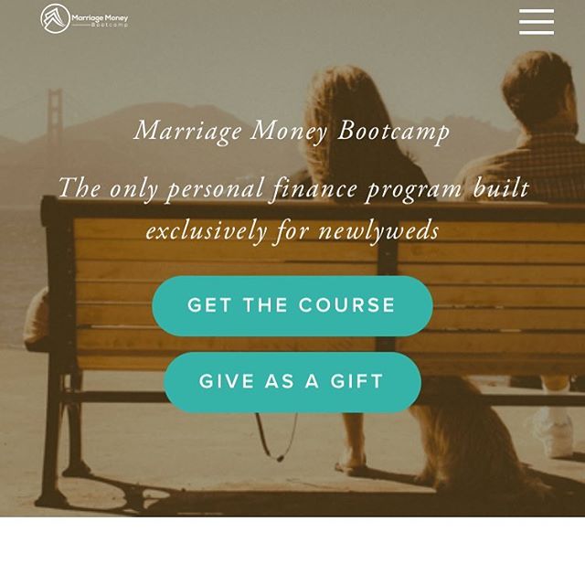 Marriage Money Bootcamp for Newlyweds is now live!