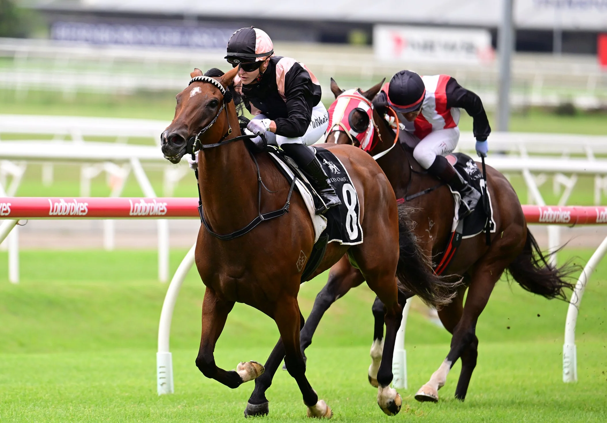 Airstrike flies to the finish line