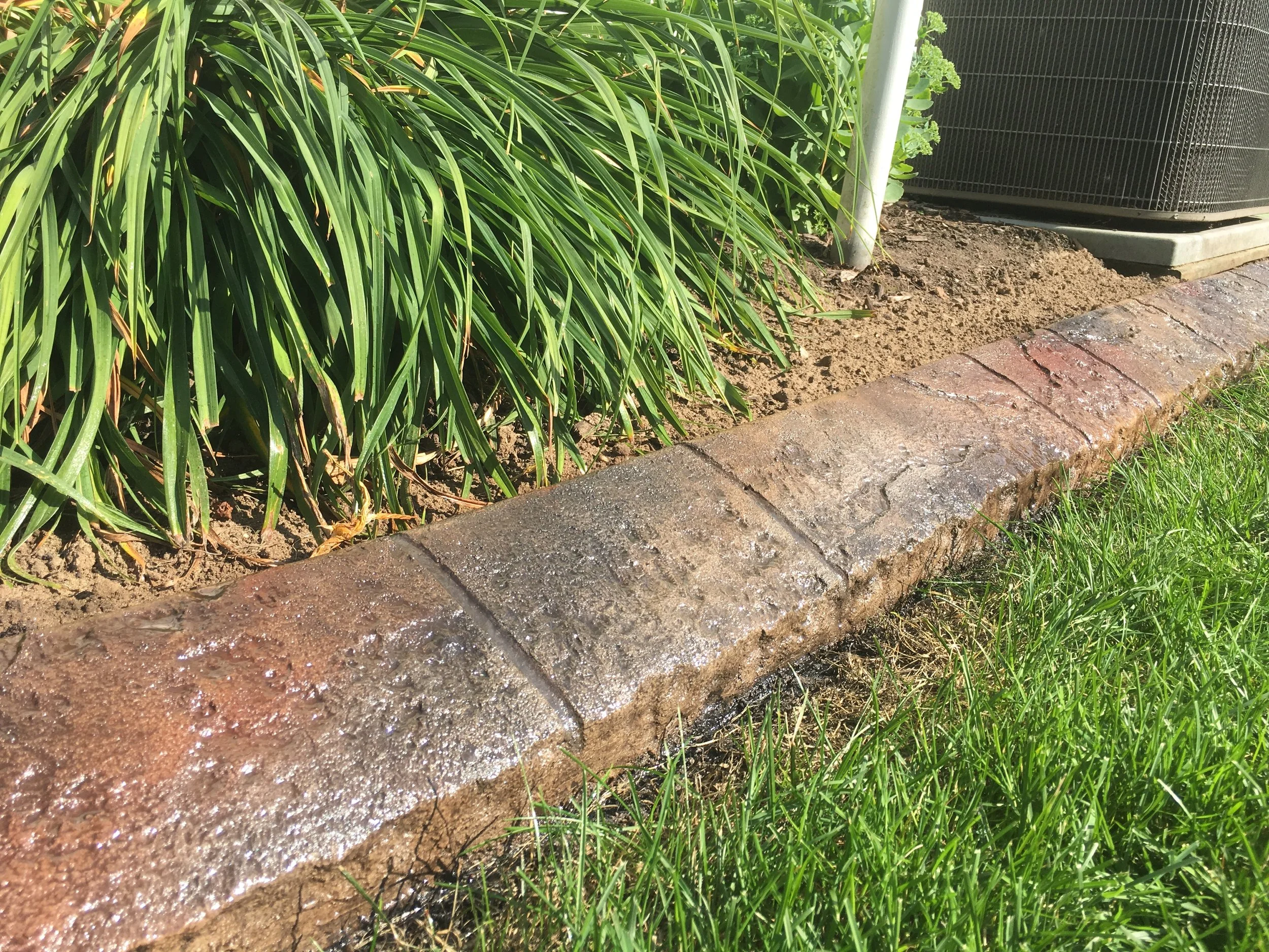 Curbing control joint options — Curb 'n Decor