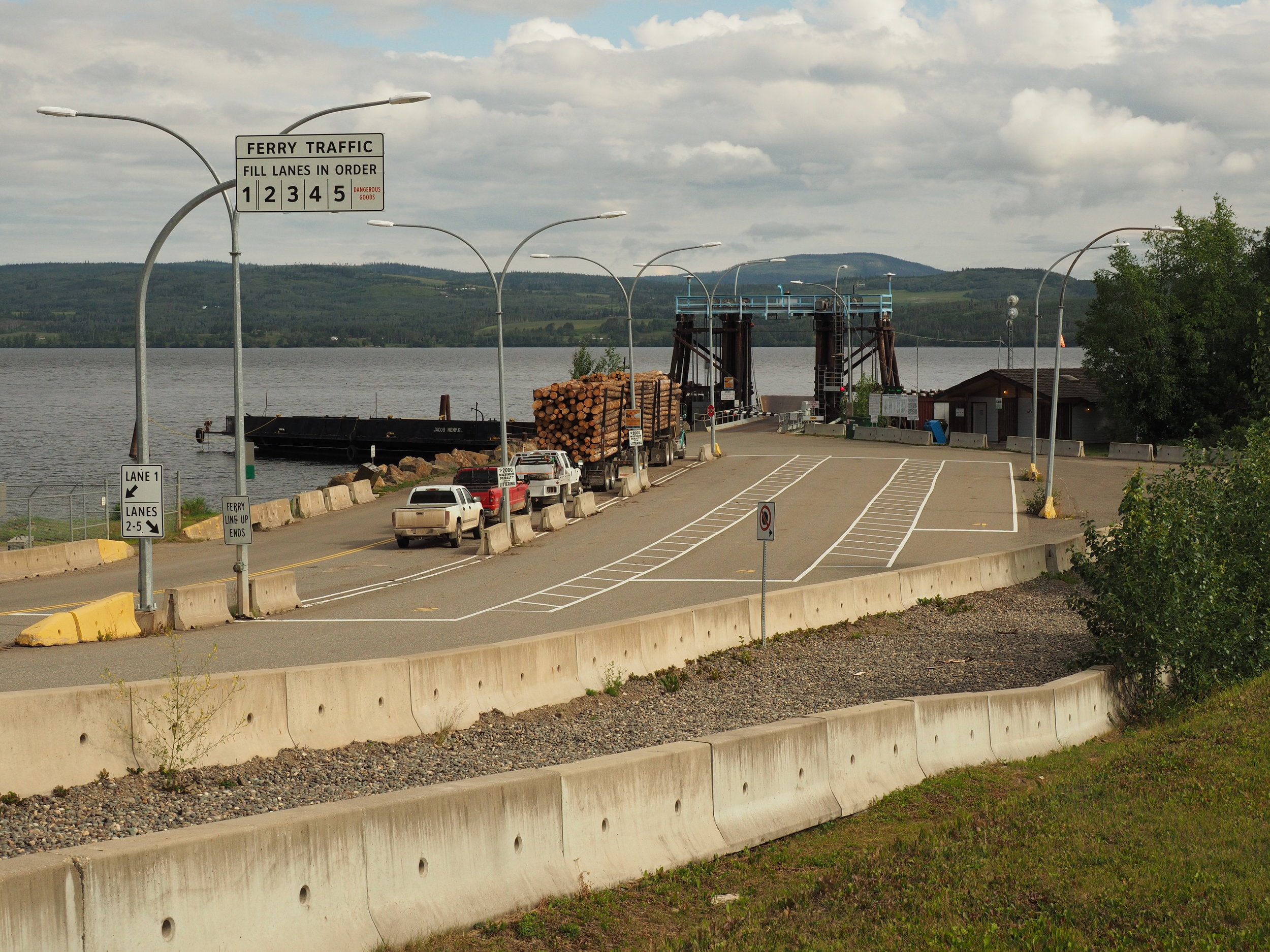 Ferry landing - Southside of Francois Lake