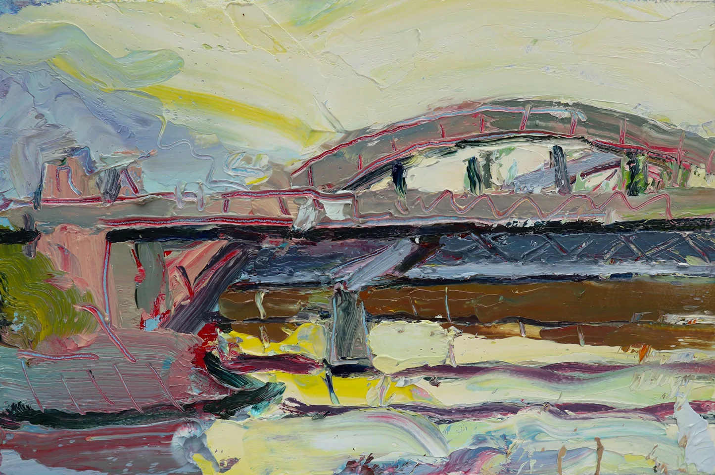 Warmth SOLD - 2018 - Oil on Board - 200x300
