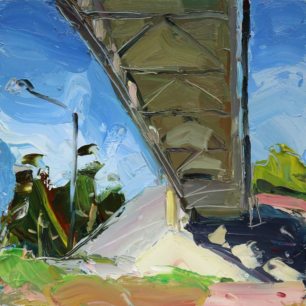 People Walk All Over Me SOLD - 2017 - Oil on Board - 600x600