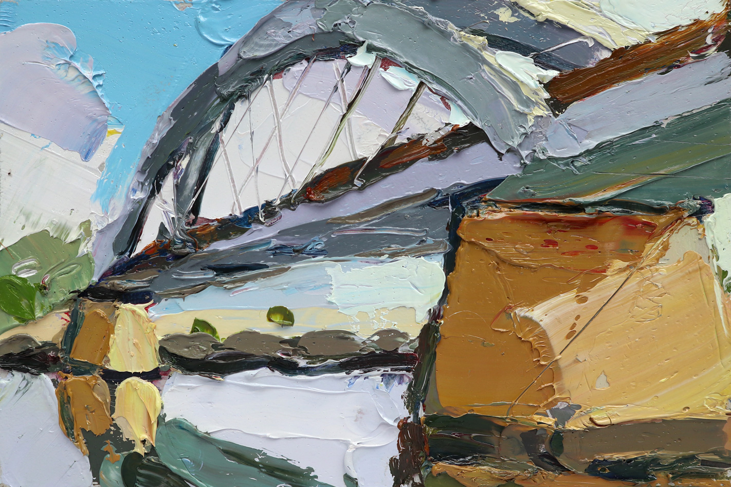 Arch SOLD - 2017 - Oil on Board - 300x200