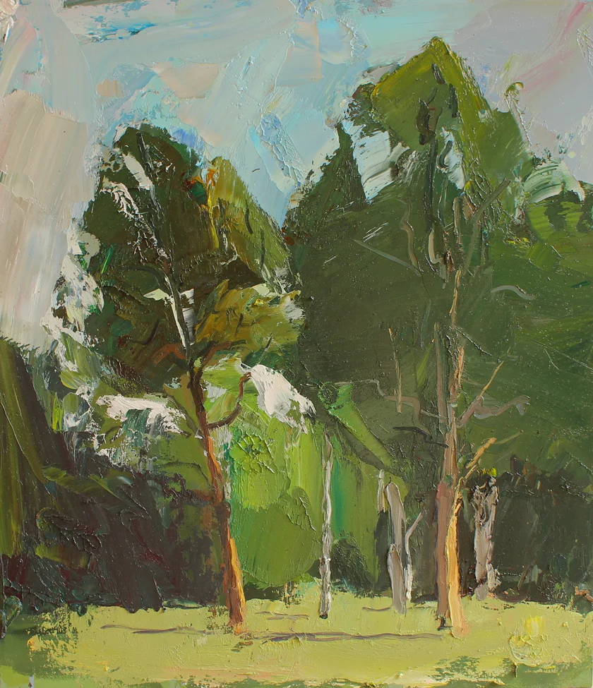 Turning Point SOLD - 2016 - Oil on Board - 800x700