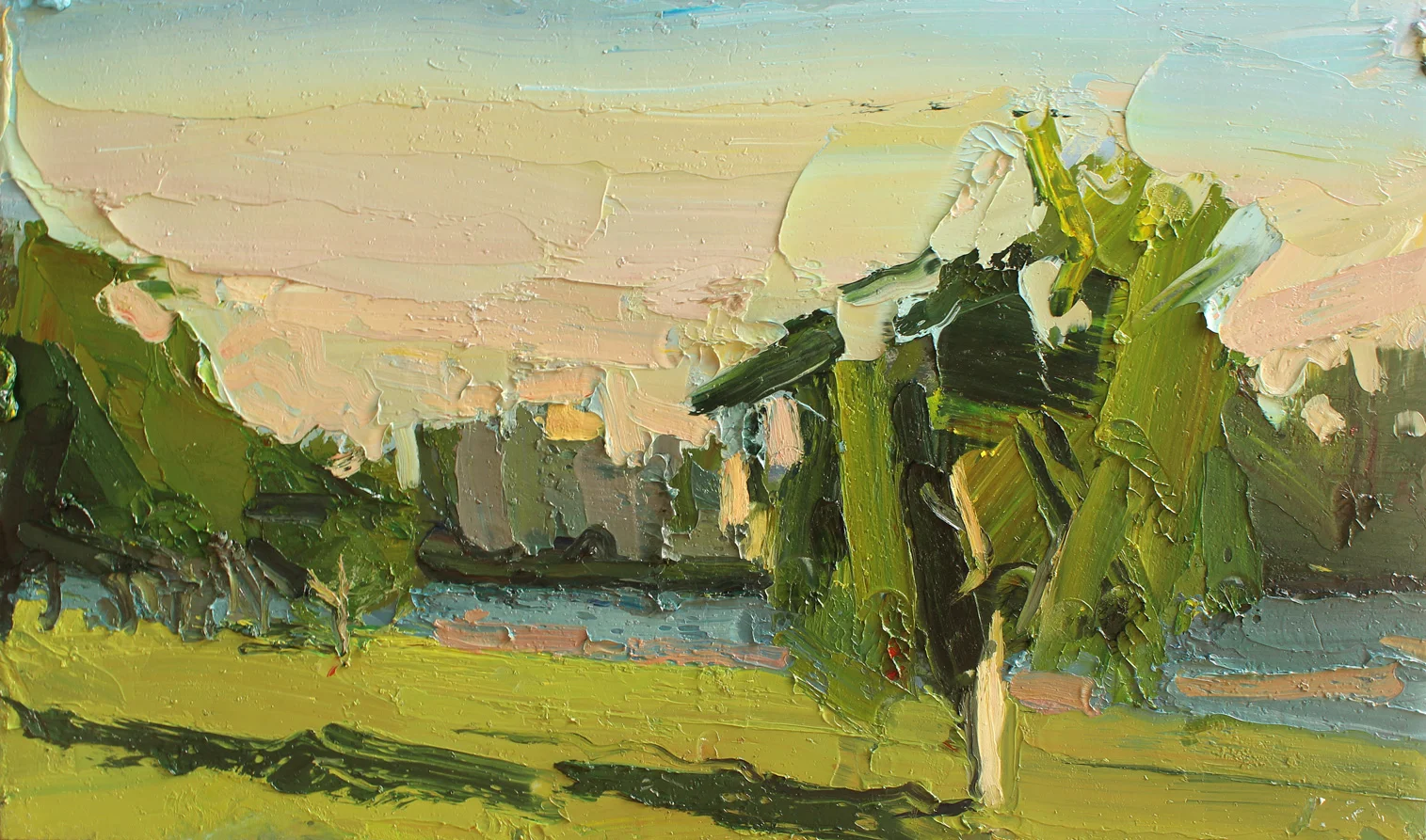 Run Its Course SOLD - 2017 - Oil on Board - 500x850