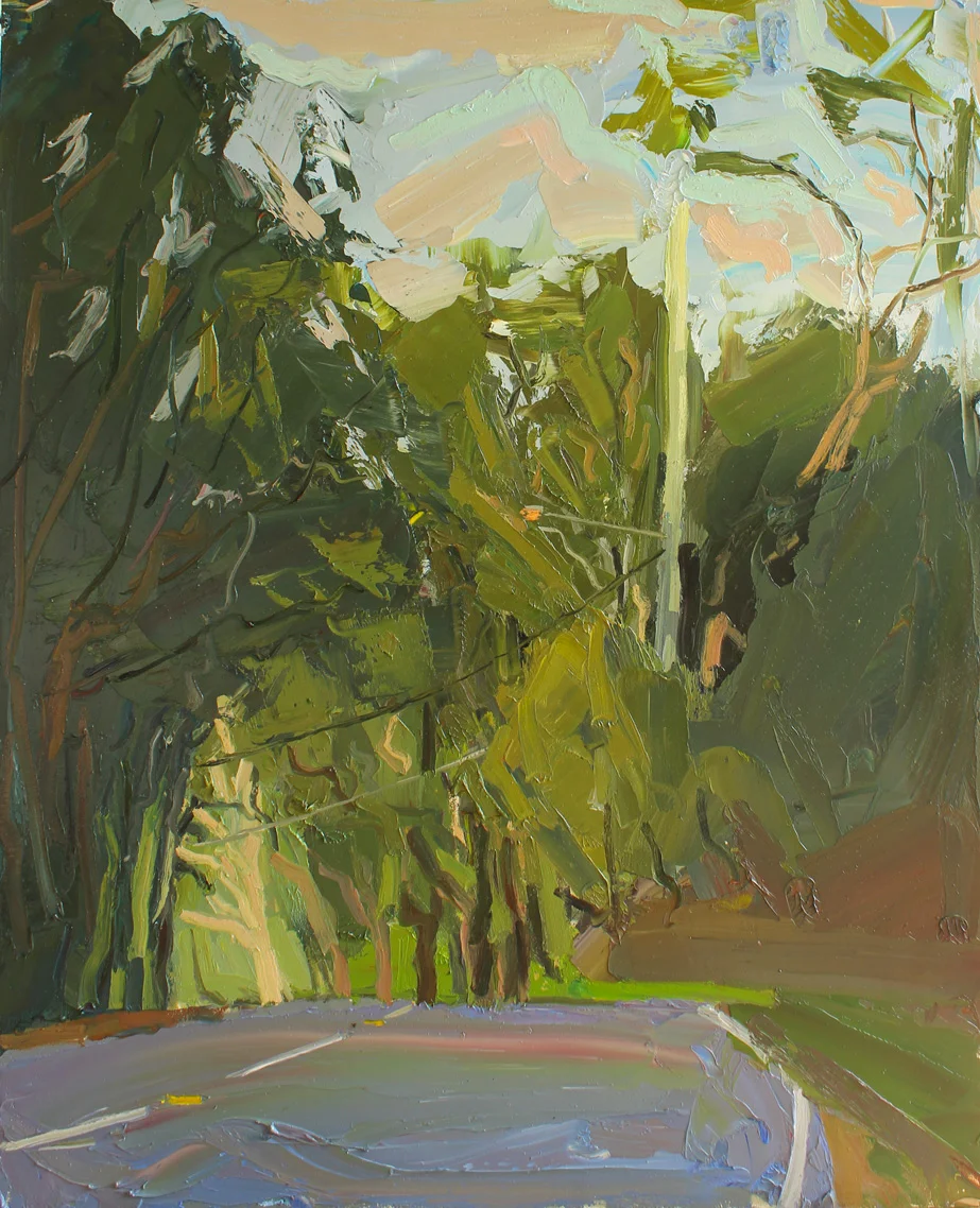 Toowong Blue Skies SOLD - 2016 - Oil on Board - 1220x990