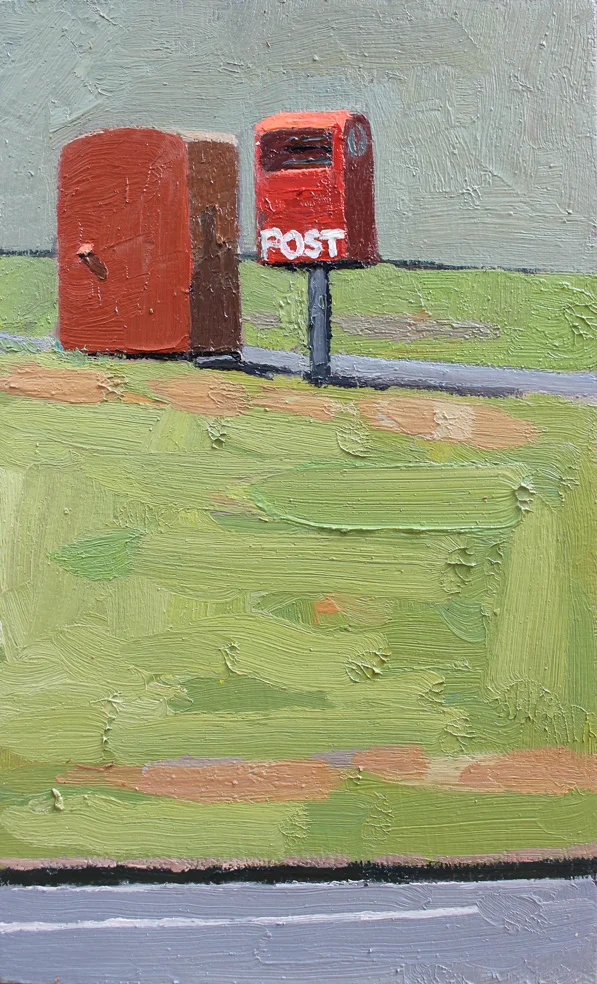 Delivering The Goods SOLD - 2016 - Oil on Board - 330x200