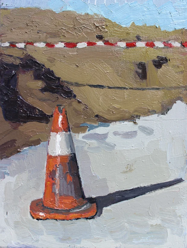 An Afternoon Affair SOLD - 2015 - Oil on Board - 240x180