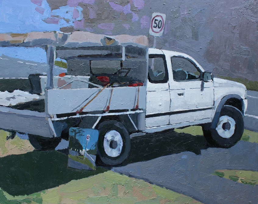 Chick Magnet NFS - 2015 - Oil on Board - 500x700