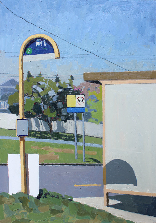 Peaceful Easy Feeling $1980 - 2016 - Oil on Board - 900x600