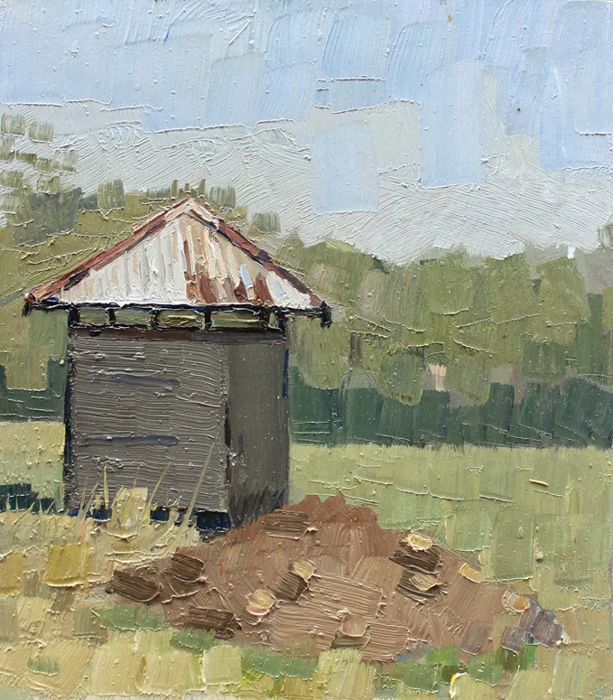 The King's King SOLD - 2015 - Oil on Board - 240x210
