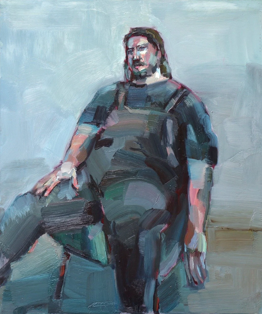 Deep Thinker (Brisbane Portrait Prize 2025)