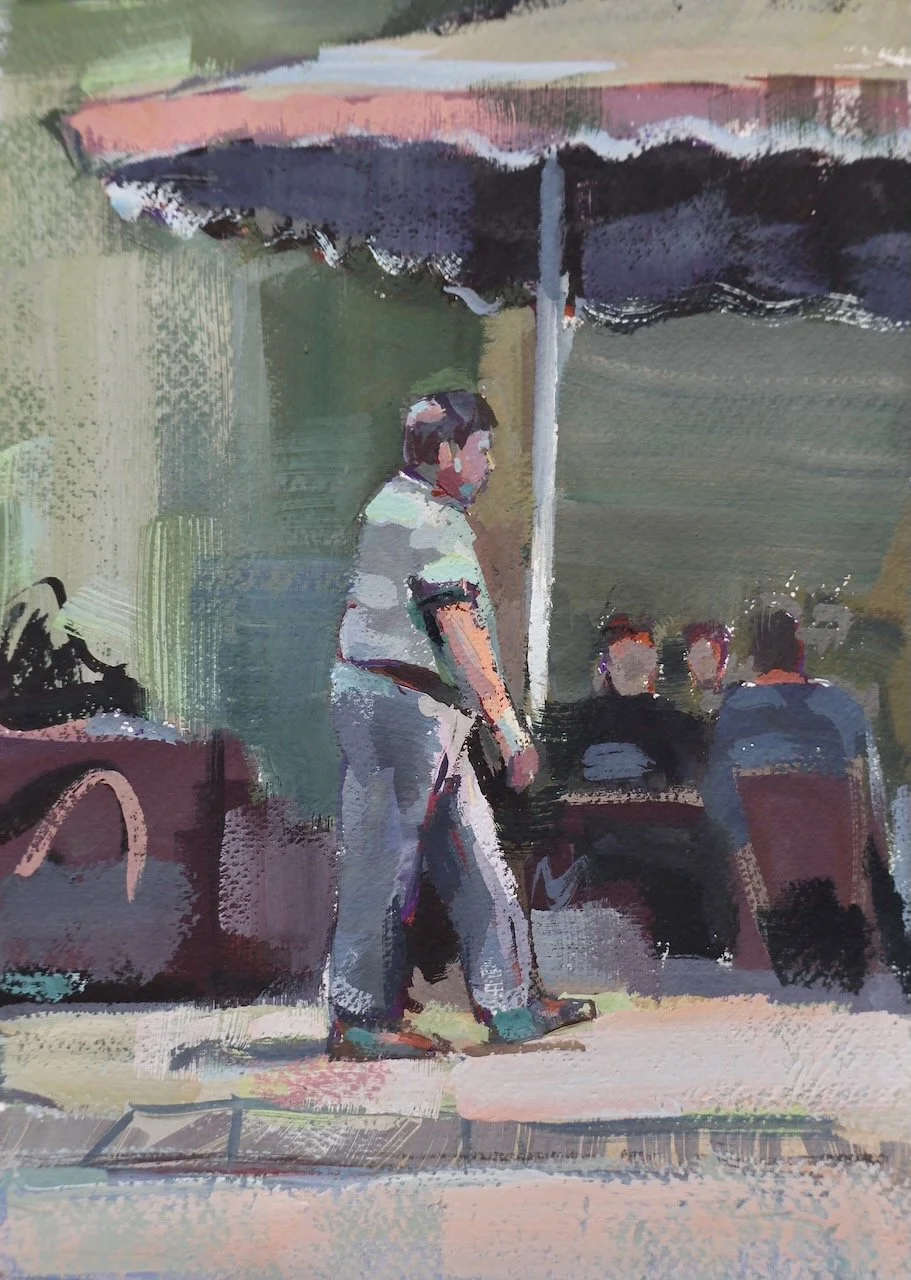  $1600 - 2025 - Gouache on Paper - 25x17 cm 