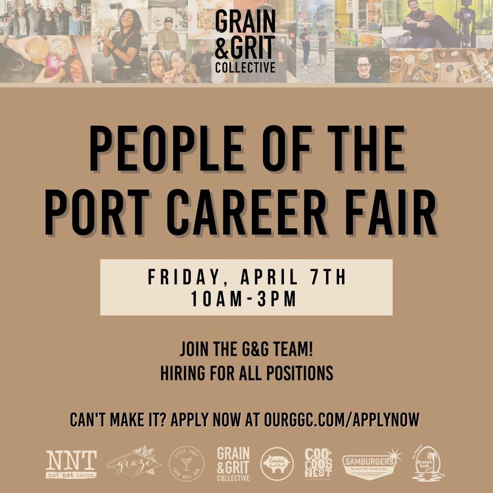 Ready to join the G&amp;G fam?👏🏼 We will be at the @portofsandiego People of the Port Career Fair! Swing by and see us! You'll be able to apply in person and see what G&amp;G is all about! We can't wait to meet you!🥳 #morethanjustfood #ourggc