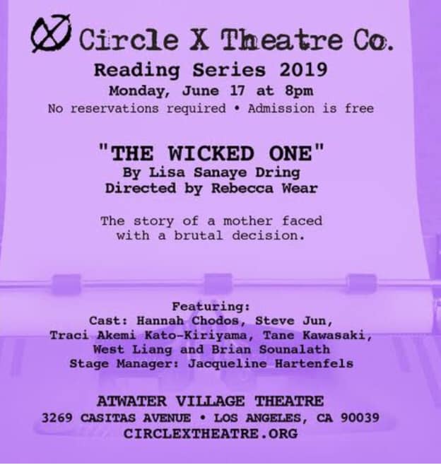 The Wicked One Reading - Support Brian Sounalath!