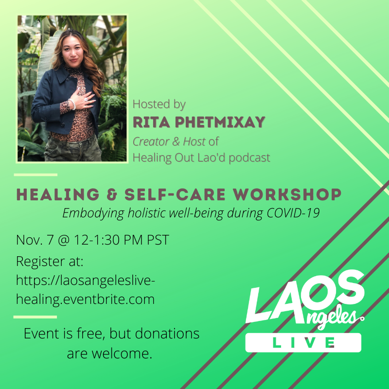 Laos Angeles LIVE: Healing & Self-Care Workshop
