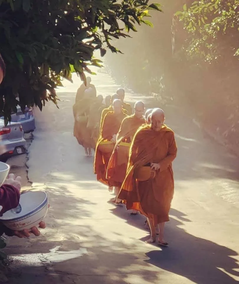 Thip's Birthday Visit to the Monastery