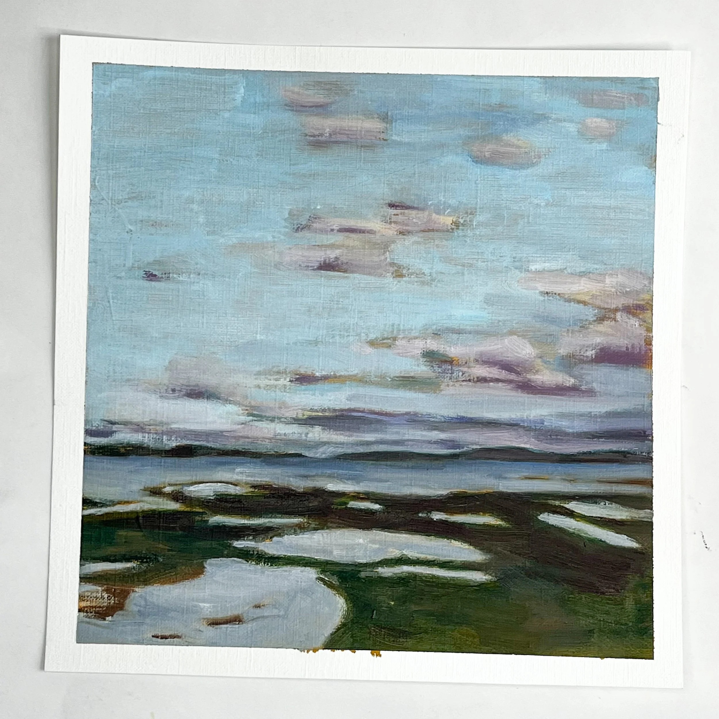 Low Tide at Dusk