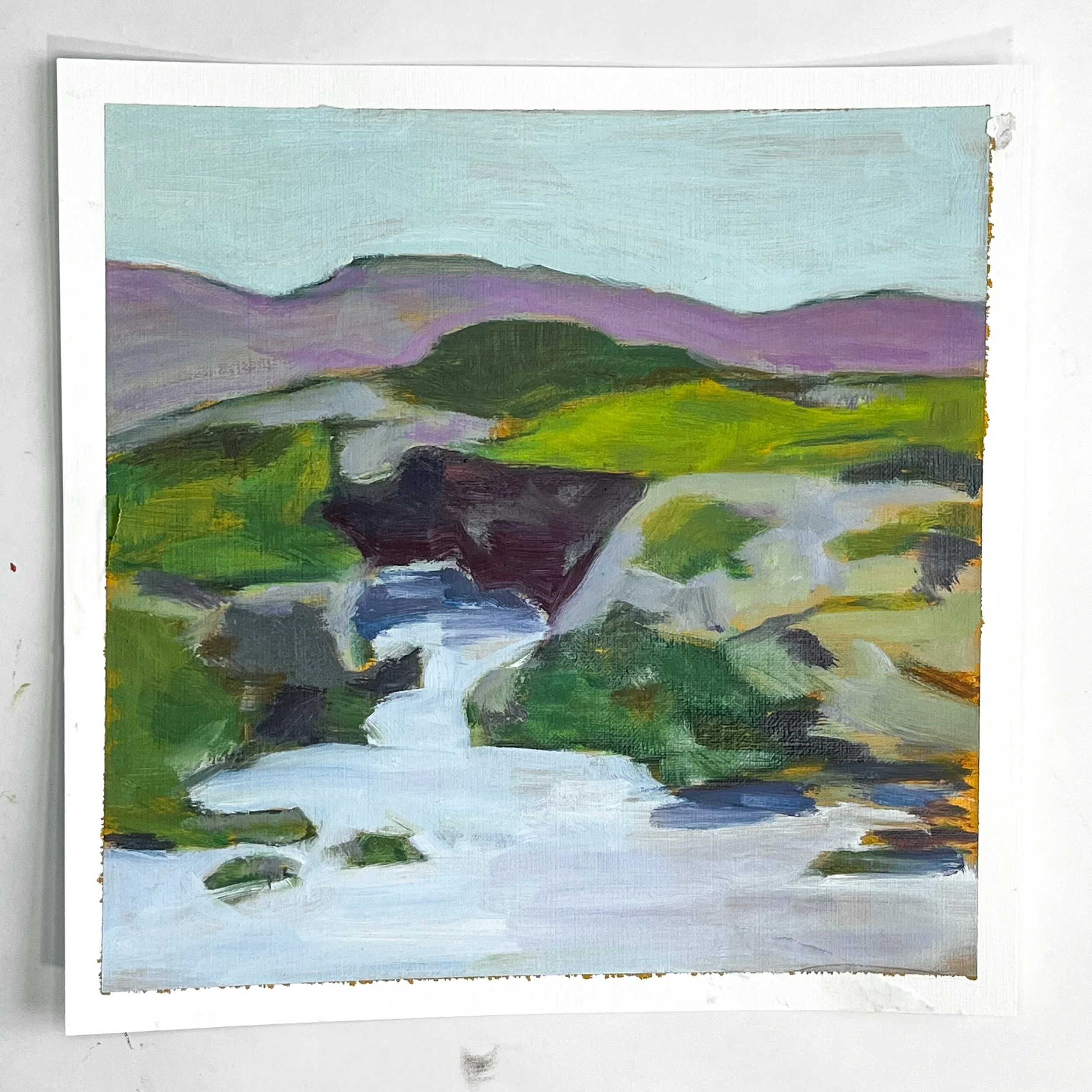 Inlet, color fields