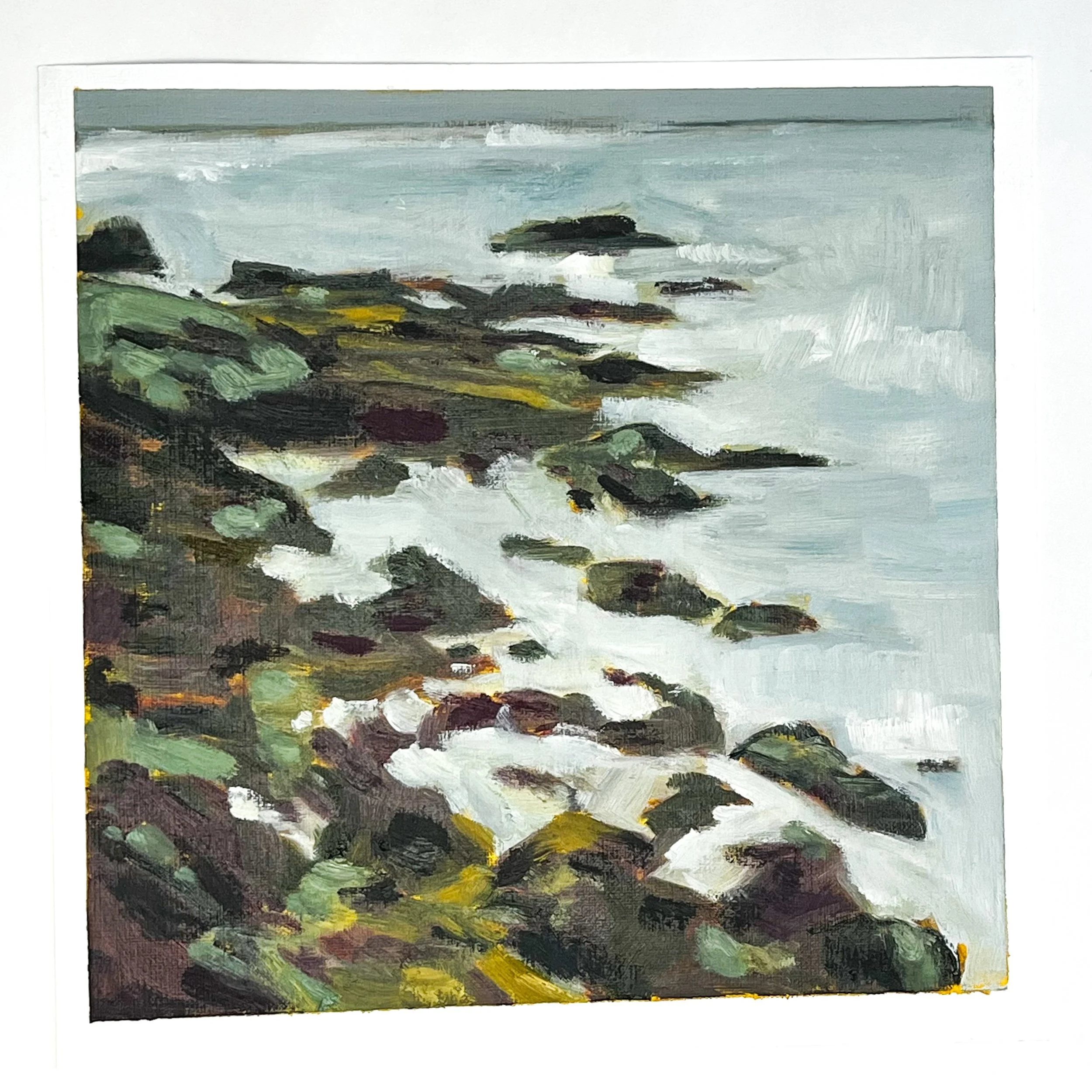 Subtle colors in the rocks