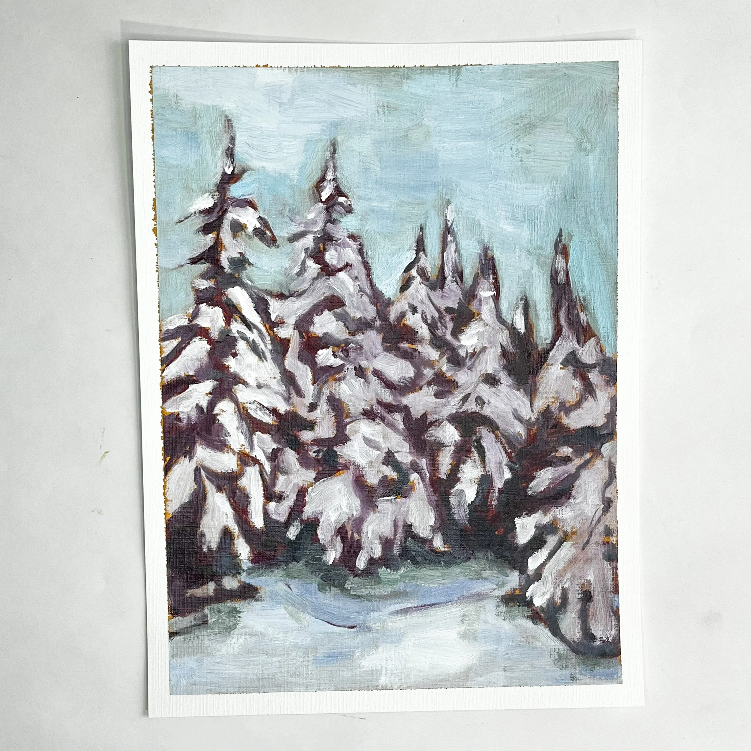 Out Snowshoeing in Vermont Winter 2026