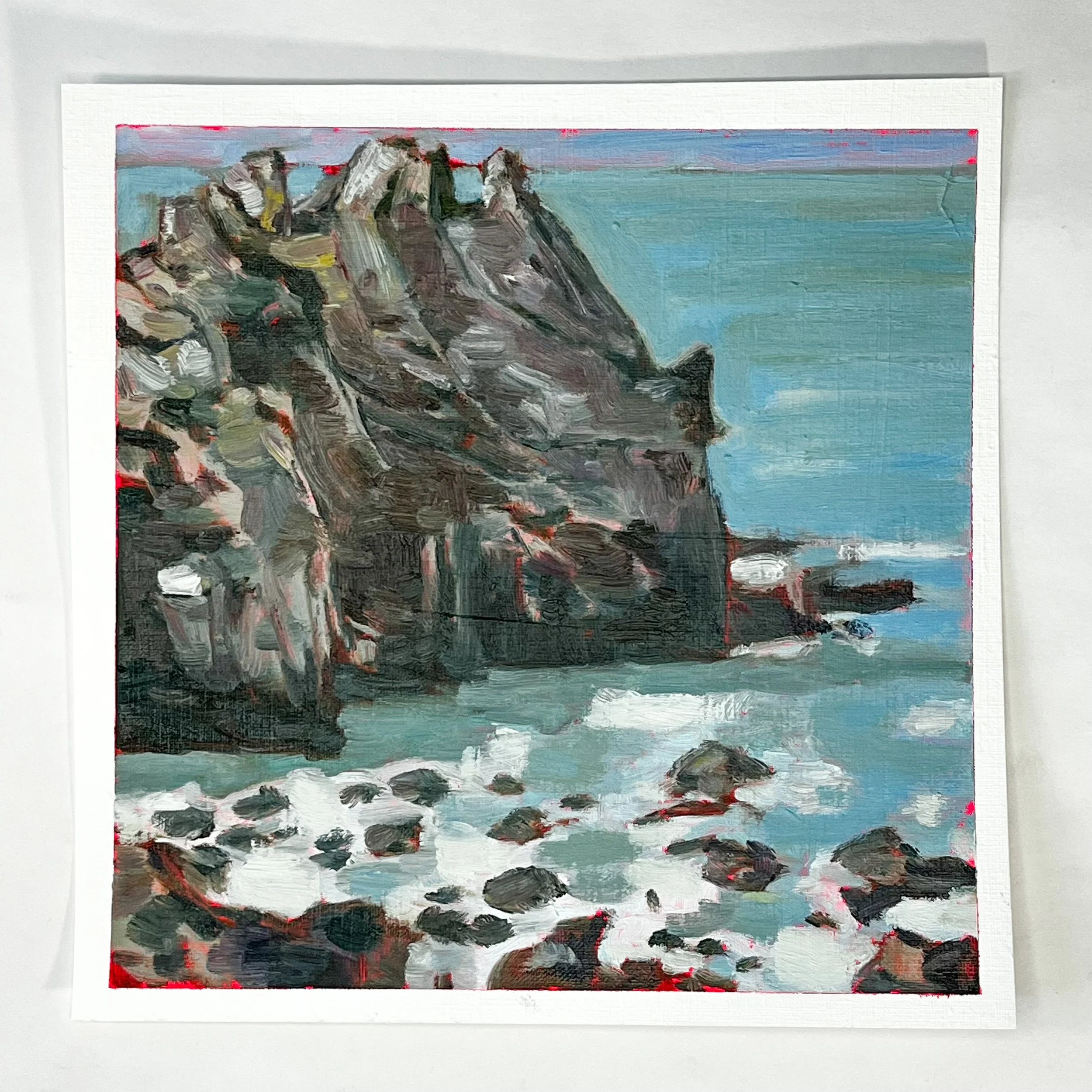 Sharp rocks