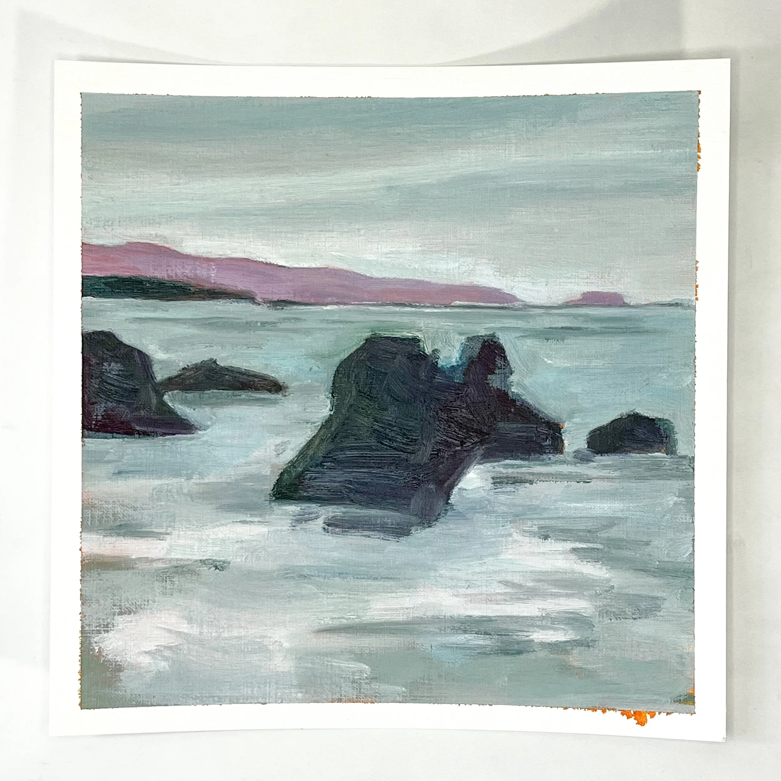 Moody ocean day