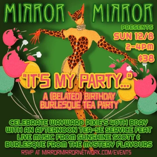 Afternoon Tea-se: It's My Party 